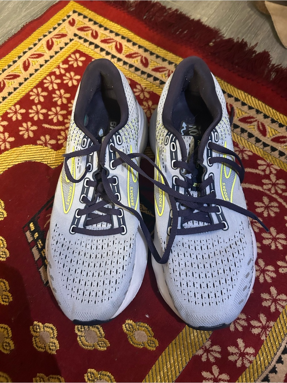 Brooks Glycerin 20 Women's Running Shoes - Light Grey/Navy - Size 10